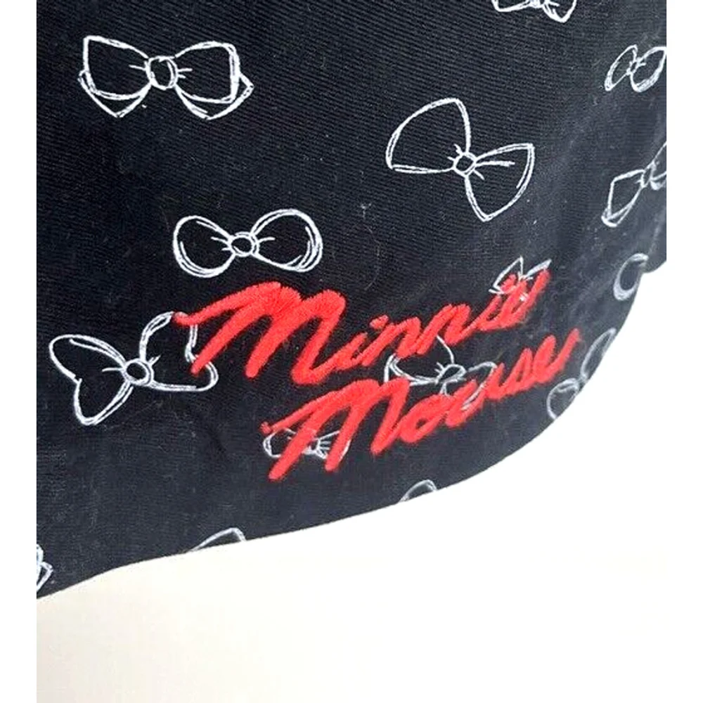 DISNEY STORE Minnie Rocks the Dots Girls Black‎ Bow Dress Sz 11/12 Sequin Collar